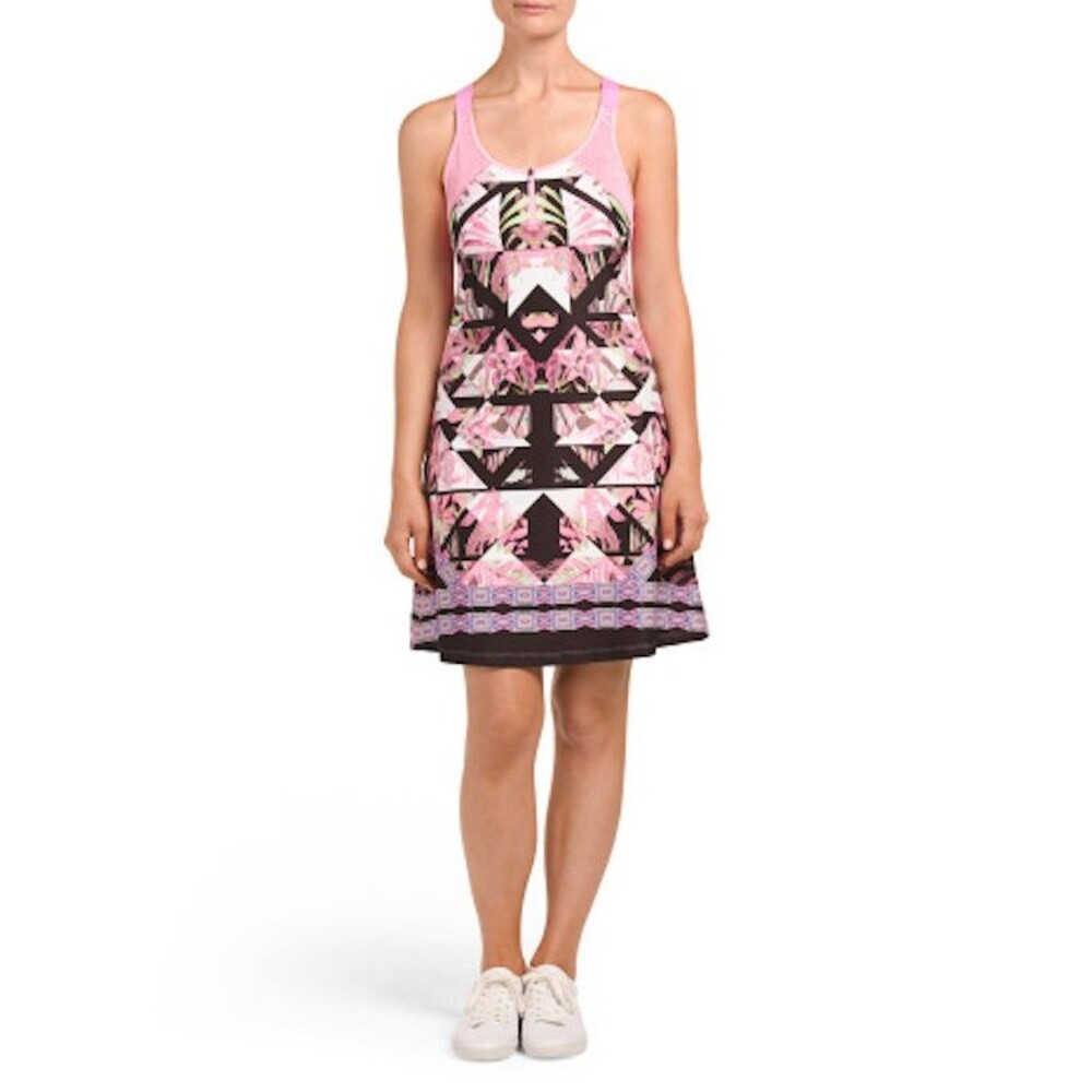 Nanette Lepore Play Fragment Orchid Print Dress